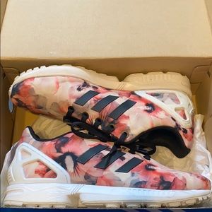 Floral Adidas ZX Flux K
